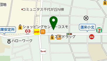 名古屋八前郵便局の地図画像