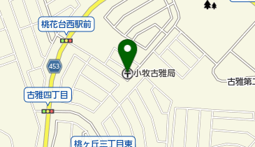 小牧古雅郵便局の地図画像