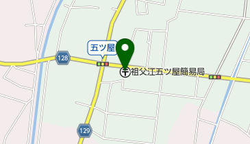 祖父江五ツ屋簡易郵便局の地図画像
