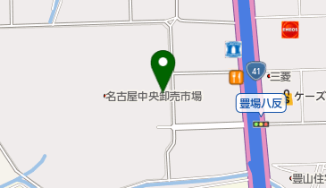 名古屋北部市場内簡易郵便局の地図画像