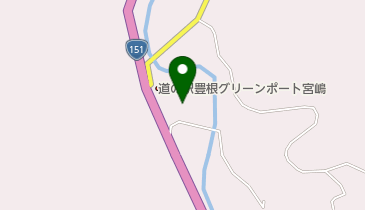 坂宇場簡易郵便局の地図画像