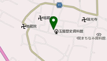 関郵便局の地図画像