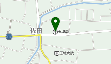 玉城郵便局の地図画像
