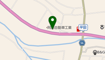 大山田郵便局の地図画像
