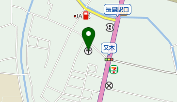 長島郵便局の地図画像