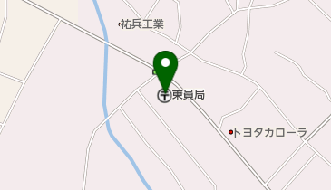 東員郵便局の地図画像