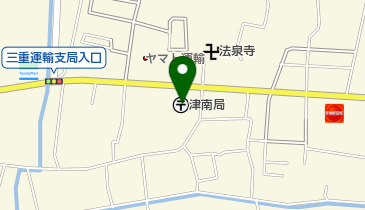 津南郵便局の地図画像