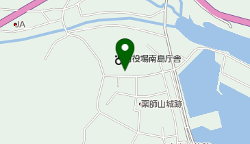 南島郵便局の地図画像