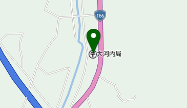 大河内郵便局の地図画像