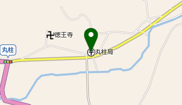丸柱郵便局の地図画像