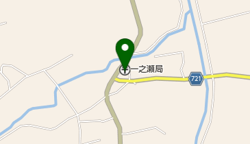 一之瀬郵便局の地図画像