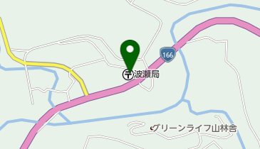 波瀬郵便局の地図画像