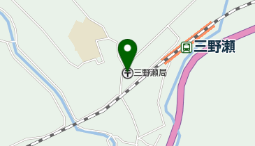 三野瀬郵便局の地図画像