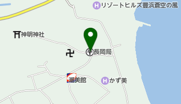 長岡郵便局の地図画像