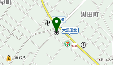 松阪黒田町郵便局の地図画像