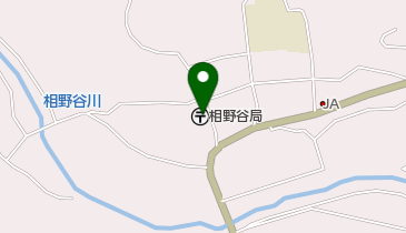 相野谷郵便局の地図画像