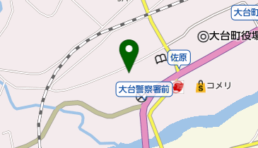 大台郵便局の地図画像