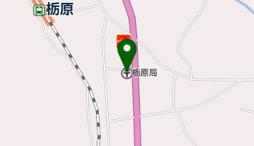 栃原郵便局の地図画像