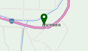 紀伊島原郵便局の地図画像