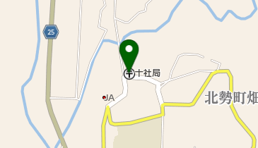 十社郵便局の地図画像