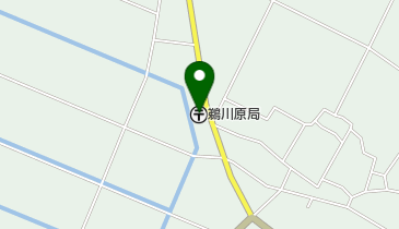 鵜川原郵便局の地図画像