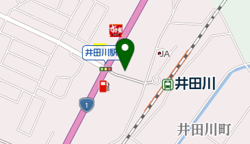 亀山井田川郵便局の地図画像