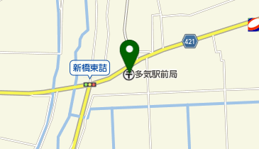 多気駅前郵便局の地図画像