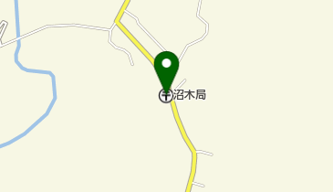 沼木郵便局の地図画像