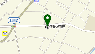 伊勢城田郵便局の地図画像