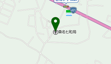桑名七和郵便局の地図画像