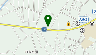 松阪久保郵便局の地図画像