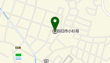 四日市小杉郵便局の地図画像