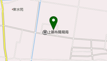 上御糸簡易郵便局の地図画像