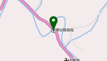 栗谷簡易郵便局の地図画像