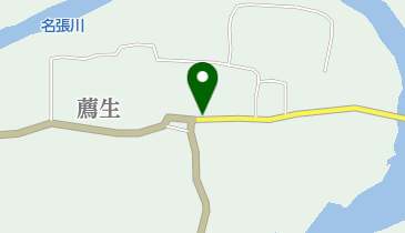 薦原簡易郵便局の地図画像