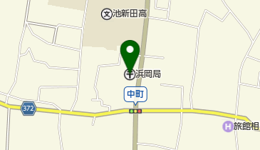 浜岡郵便局の地図画像