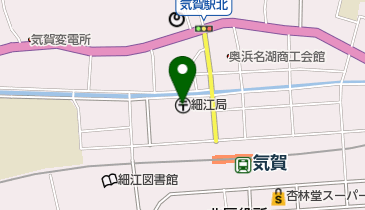 細江郵便局の地図画像