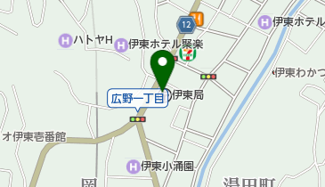 伊東郵便局の地図画像