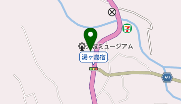 湯ケ島郵便局の地図画像
