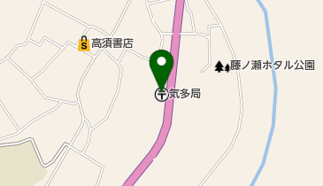 気多郵便局の地図画像