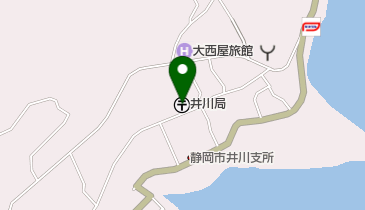 井川郵便局の地図画像