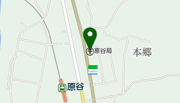 原谷郵便局の地図画像