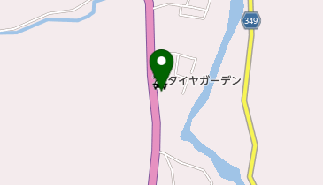 青羽根郵便局の地図画像