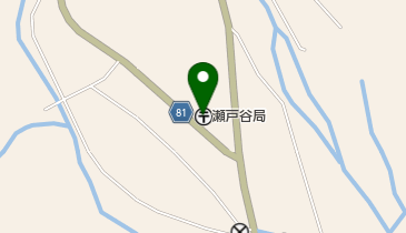 瀬戸谷郵便局の地図画像