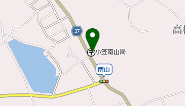 小笠南山郵便局の地図画像