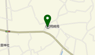 岡崎郵便局の地図画像