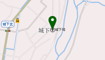 城下郵便局の地図画像