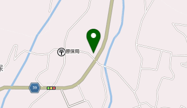 原保郵便局の地図画像