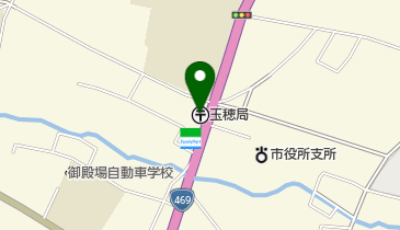 玉穂郵便局の地図画像