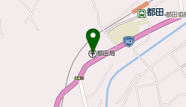 都田郵便局の地図画像